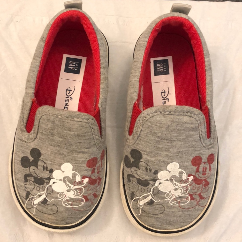 Baby GAP Disney Slip on baby shoes.  Size 6